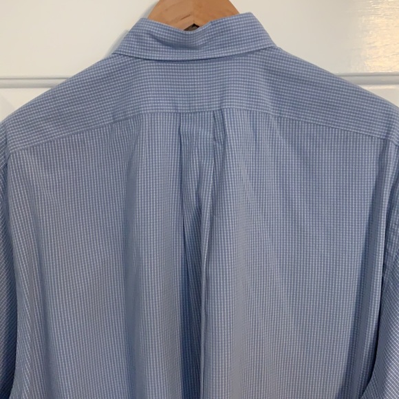 Ralph Lauren short sleeve button down - L blue w/white check - Picture 7 of 7